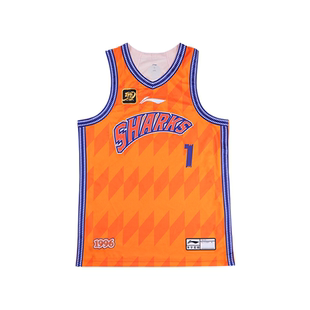 李宁CBA【24-25赛季联盟版】篮球服男上海队王哲林李添荣比赛球衣