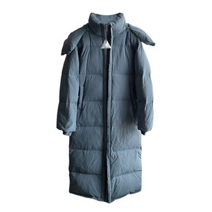 超厚超长羽绒服秋冬超保暖的高个子面包服可拆卸连帽加长羽绒服