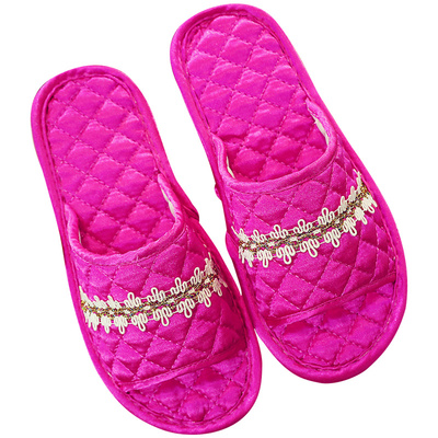 起彩一字型防滑舒适室内家居拖鞋