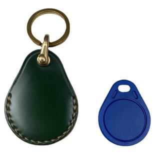 优革佳品手工定制日本新禧马臀皮枥木鞍革门禁卡套苹果AirTag皮套