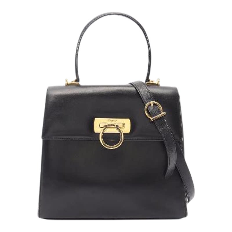 中古Ferragamo菲拉格慕斜挎包
