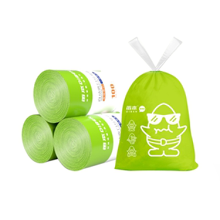 笛本艾草垃圾袋家用加厚手提式抽绳2025新款厨房办公室实惠装热卖