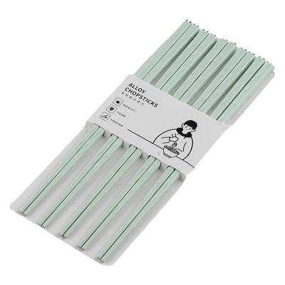 onlycook奶油风简约合金筷套装