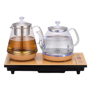 全自动底部上水电热水壶茶台烧水壶一体茶桌嵌入式电茶炉泡茶专用
