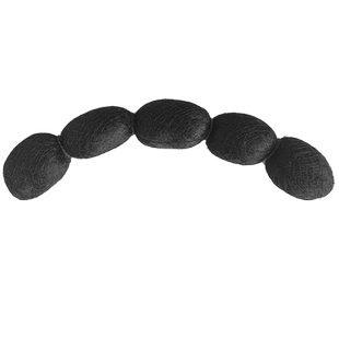 古装汉服假发唐风分段式莲藕垫发全发丝软牛角抱面好固定仙女发包