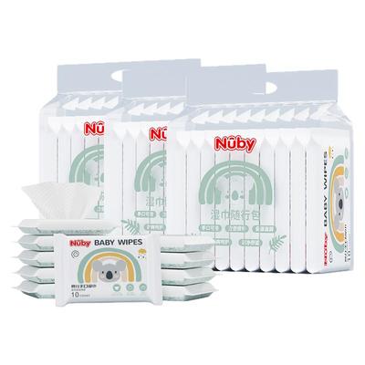 Nuby努比手口专用湿纸巾10抽40包