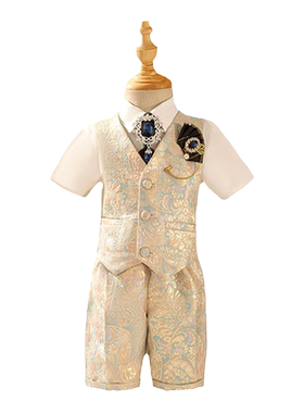 儿童西装套装男童演出服
