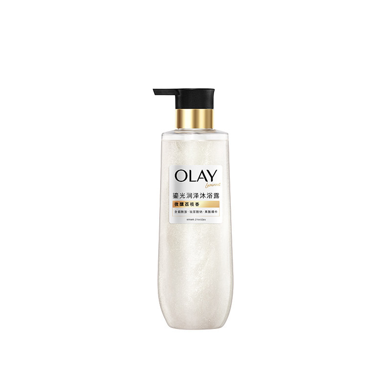 【NEW 微醺荔枝香！】OLAY玉兰油鎏光润泽沐浴露男女香氛沐浴乳液