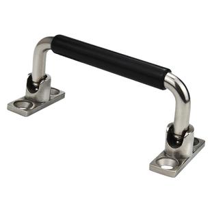 折叠拉手 316不锈钢可活动带胶套高档柜门提手 不生锈把手LS506