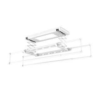 郁金香电动晾衣架阳台遥控升降智能晾衣机室内家用四杆伸缩晒衣架