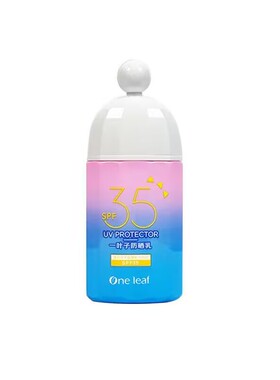 一叶子防晒乳美白面部隔离SPF50全身紫外线清爽不油腻防水防汗