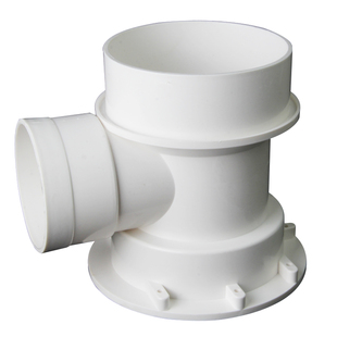 PVC110*75预埋三通国标加厚塑料管件排水管 预埋件下水管配件大全