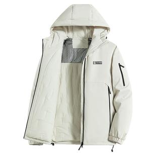 贵人鸟男士棉服男款冬季加厚棉衣男2025年冬装冲锋上衣外套棉袄子