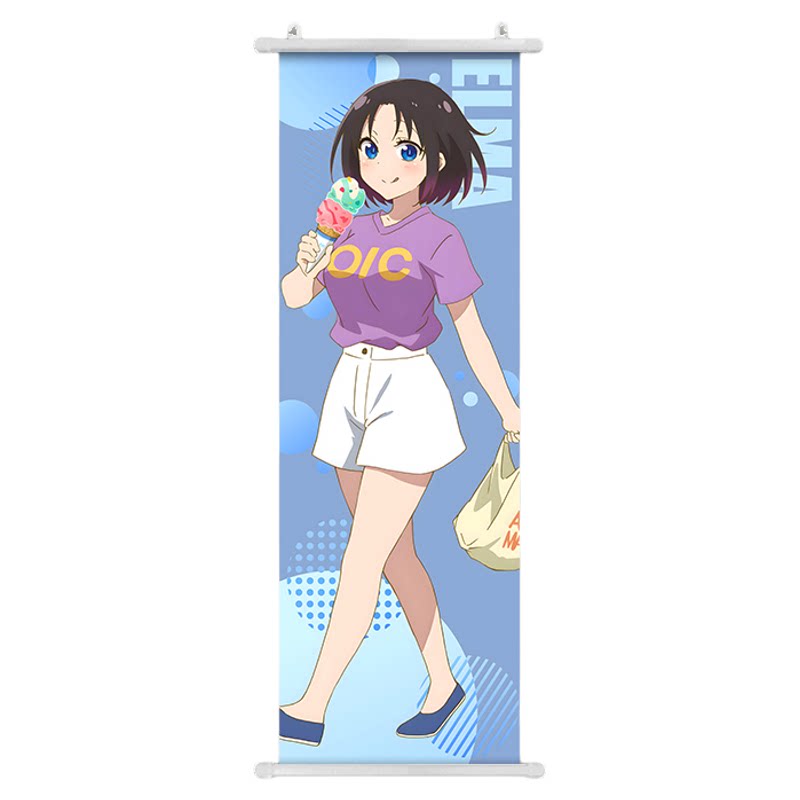 小林家的龙女仆周边 康娜酱 托尔 艾露玛 二次元海报壁画房间挂画