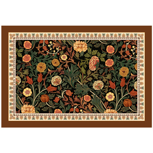 范居态度凯茜美式床头柜皮革桌垫边几轻奢防水免洗易打理防尘桌布