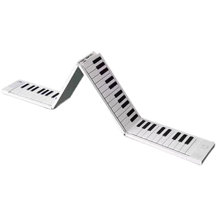 美派折叠钢琴手卷便携式初学者幼师练习专业电子88键可折叠琴键盘