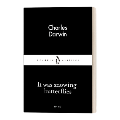 英文原版 It Was Snowing Butterflies 小猎犬号航海记选篇 企鹅经典小黑书 Little Black Classic 英文版 进口英语原版书籍