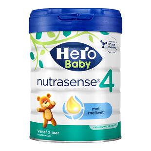 Herobaby荷兰白金版进口宝宝奶粉婴幼儿配方牛奶粉4段700g