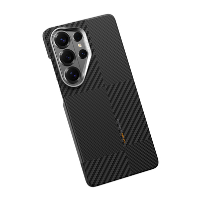 决色现货」适用三星s26ultra手机壳新款凯夫拉芳纶纤维保护壳S26+超薄全包磁吸散热商务高级Galaxy s26蒙德