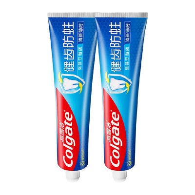 高露洁健齿防蛀牙膏250g*2支