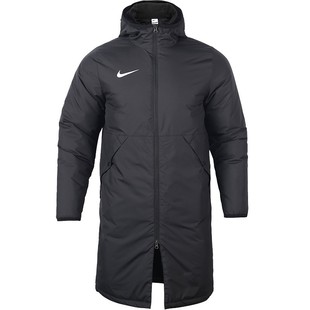 小李子:正品NIKE/耐克中超运动中长款加厚冬季保暖棉服外套男