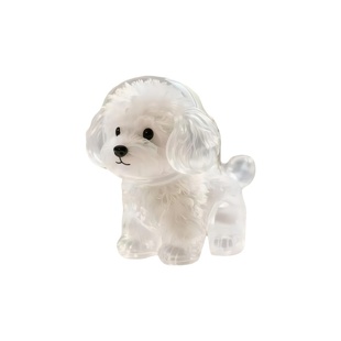 透明狗毛收纳盒吊饰扭蛋猫咪毛发存放胶囊纪念收藏包钥匙扣包挂件