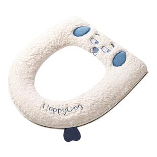 马桶坐垫家用冬季2026新款四季通用加厚防水粘贴坐便器垫圈套座圈