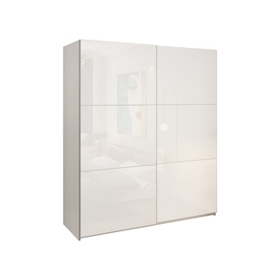 全屋定制移门衣柜简约现代推拉门整体大衣橱实木衣柜家用卧室收纳