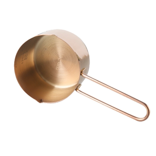 带刻度可加热不锈钢量杯勺子250ML厨房烘培克数计量杯勺咖啡量杯