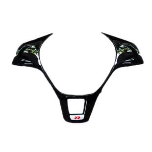 大众新朗逸桑塔纳宝来捷达POLO速腾蔚领方向盘亮片内饰改装装饰贴