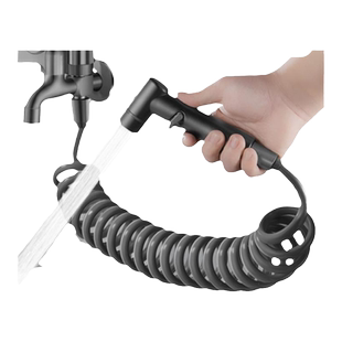 枪灰增压喷枪水龙头冲洗家用卫生间高压冲水枪洗厕所马桶伴侣角阀