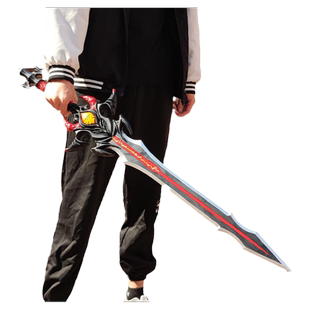 斗罗大陆周边儿童玩具修罗魔剑唐三晨超大号一米昊天锤三叉戟模型