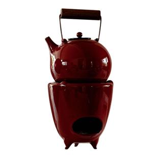 梵汝整套日式酒精灯炉煮茶壶家用高端煮茶器提梁茶壶围炉煮茶套装