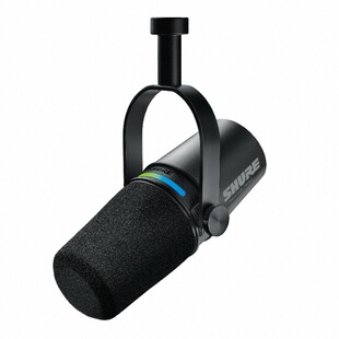 SHURE舒尔MV7i智能麦克风双通道乐器话筒专业直播K歌录音主播配音