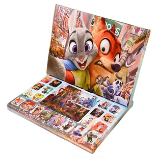 40洞抽疯狂动物城公仔洞洞乐树脂摆件盲盒抽奖儿童惊喜戳戳乐摆摊