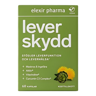 Elexir朝鲜蓟胆碱护肝片熬夜解酒