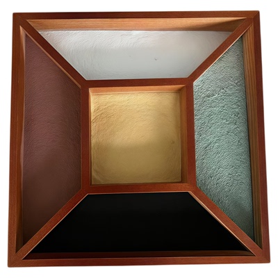 昆仑天然五色土化西北厨房摆件