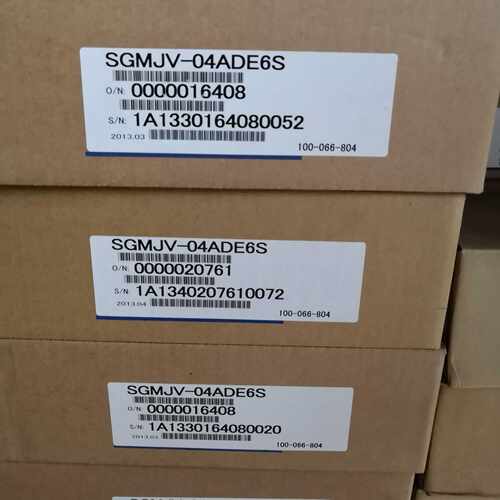 议价正品安川伺服套装5系400W电机SGMJV-04ADE6S驱动器SGDV-2R8A0