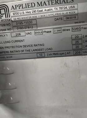 成色还可以，有点使用痕迹，APPLIED MATERIALS—议价
