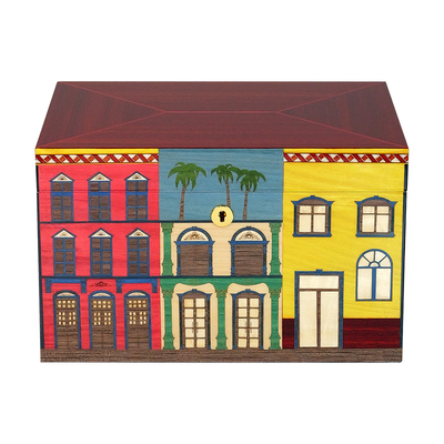 进口意大利镶嵌雪松木醇化保湿箱