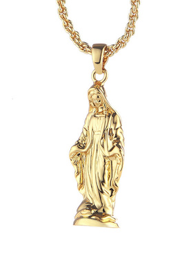 SOLO立体3D人像项链情侣美式街头