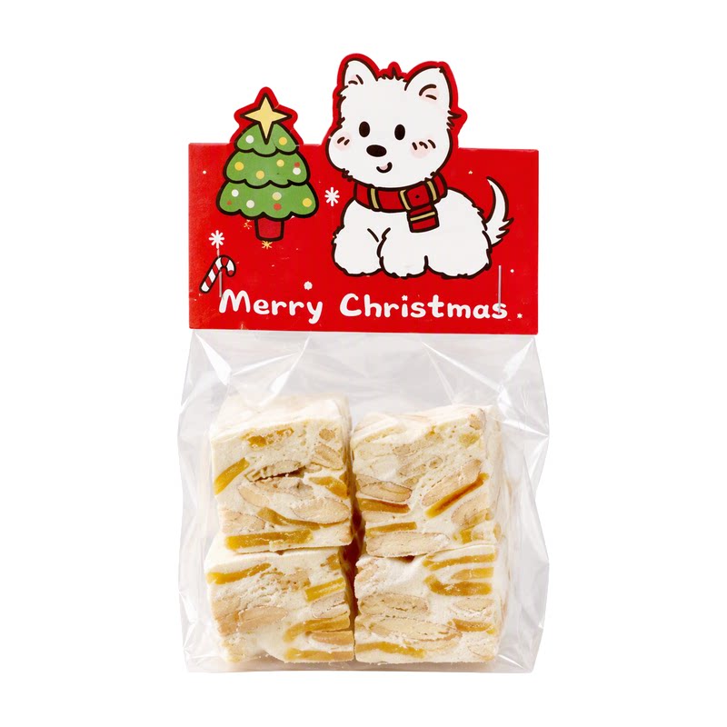 圣诞饼干包装袋子糖霜曲奇卡头糖果太妃雪花酥零食大小节盒烘焙礼