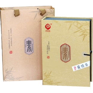 祥悦林安徽九华山特产黄精茶农家元素碳烤黄精茶礼盒装送礼