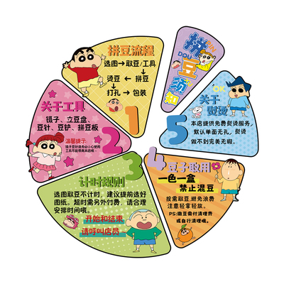 拼豆店墙面装饰注意事项广告牌