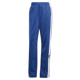 阿迪达斯三叶草女裤2024春款经典侧边排扣直筒宽松运动长裤IP0619