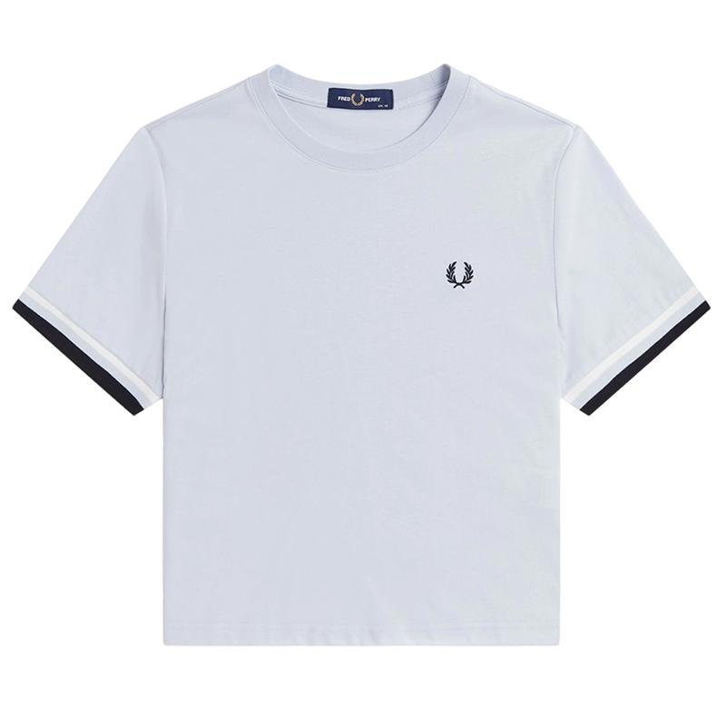 FREDPERRY合身短袖T恤时尚活力