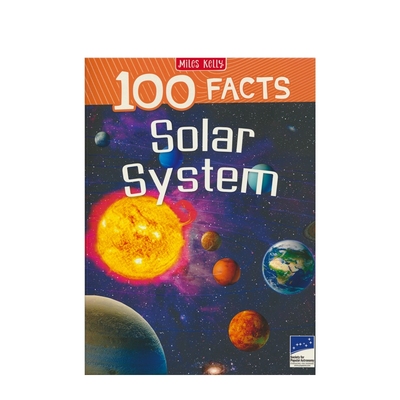 100 Facts Solar System 100个事实 太阳系 儿童英语科普读物 英文原版进口图书