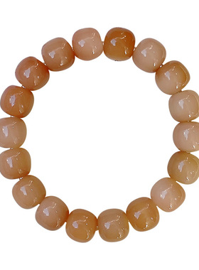 天然菩提根手串手链淤泥波波紫罗兰佛珠念珠小红书同款