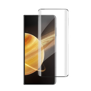 青果老黄适用vivoXfold5全胶AR增透钢化膜Xfold3pro超声波秒解锁手机fold3新款无尘贴膜pro全屏覆盖折叠外屏