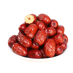 新疆红枣5斤家庭实惠装皮薄核小味甜若羌灰枣年货节明达袋装肉厚